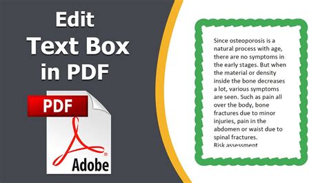 how to edit pdf text box, How to edit text box in pdf using adobe acrobat pro dc