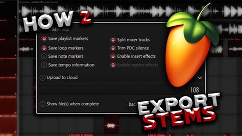 how to export stems in fl studio 21, How to export stems/track-outs in fl studio – plugin mixer