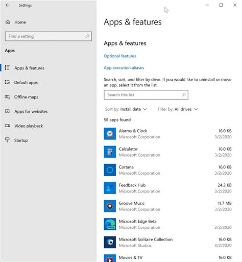 how to find apps on windows 10, How to find & view installed apps and programs on windows 10/11?