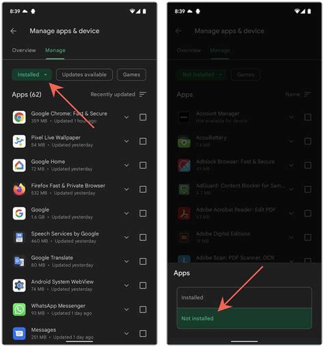 how to find deleted apps on android, How to delete an app on android