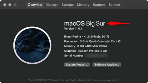 how to find mac os version, Where to find mac os version