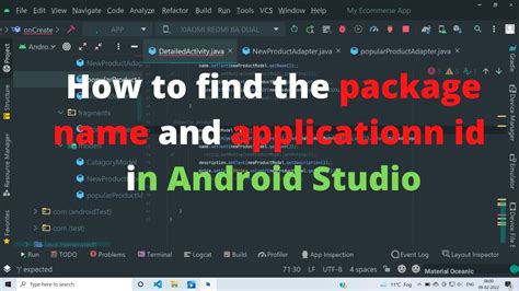 how to find package name, Clipboard paste. How to find the package name of an android app?