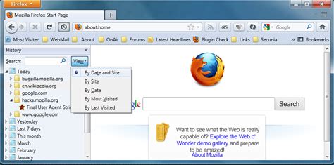 how to find search history on firefox, History firefox clear browsing search delete. History firefox browsing sidebar viewing