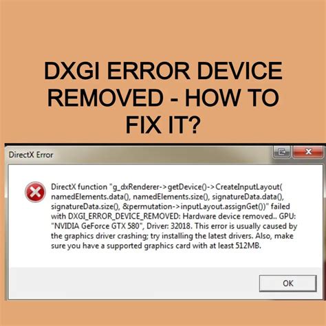 how to fix dxgi error device removed, How to fix dxgi_error_device_removed on windows 10/11? [6 ways]