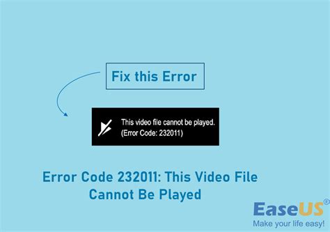 how to fix error code 232011, 