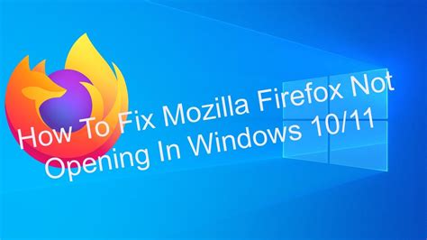 how to fix firefox not opening, How to fix firefox not opening. even after a clean install.. How to fix firefox not opening. firefox is one of the most reliable