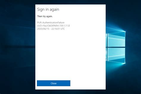 how to fix microsoft authentication failure, [9 fixes] microsoft store sign in error pur-authenticationfailure
