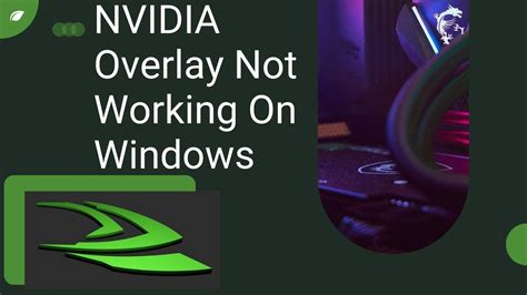how to fix nvidia overlay not working, Eseu pată reparație geforce experience control panel scaun compus ceresc