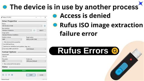 how to fix rufus error, Failure rufus extraction error. Rufus extraction image failure error how to fix 2021