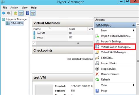 how to get to hyper v manager, Hyper-v: the basics of the hyper-v manager