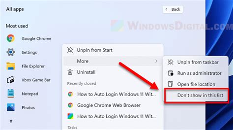 how to hide app on windows desktop, How to hide apps in windows 11
