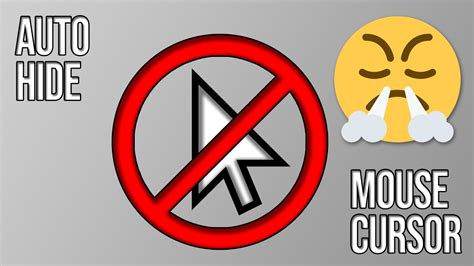 how to hide my mouse cursor, How to hide mouse cursor windows 10 while using keyboard?