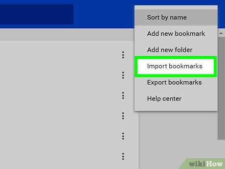 how to import bookmarks from another computer, How to create a bookmark for a computer