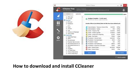 how to install ccleaner free, Ccleaner : à quoi ça sert et où le télécharger gratuitement?