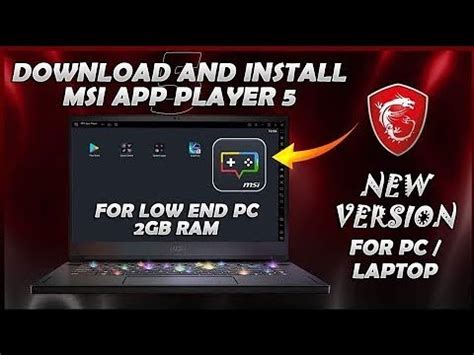 how to install msi app player, How to install msi app player new version windows msi app player