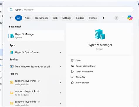 how to launch hyper v manager, 