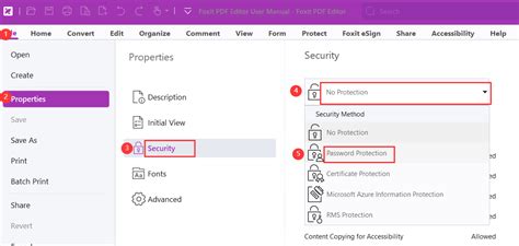 how to lock foxit pdf, How to set restrictions with foxit pdf editor? – help center