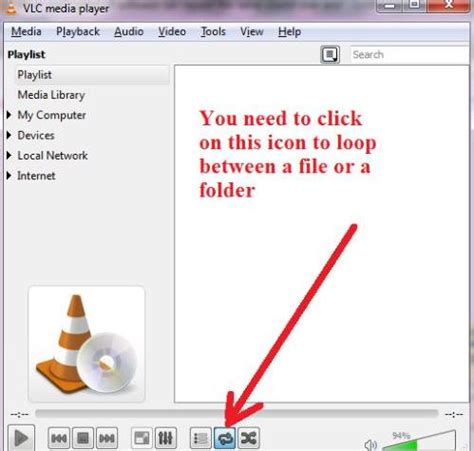 how to loop in vlc, Vlc loop video. Vlc loop button player want step if make