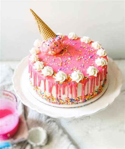 how to make an ice cream birthday cake