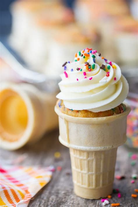 how to make an ice cream cupcake