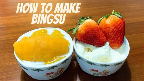 how to make bingsu with machine