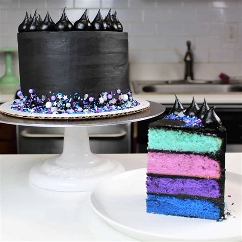 how to make black cake icing