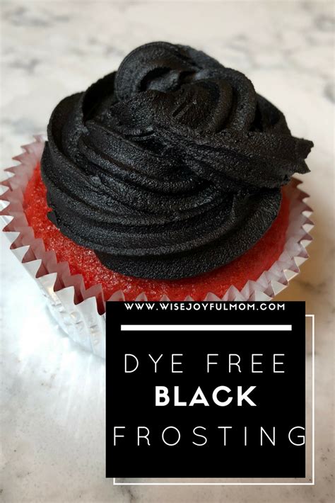 how to make black icing