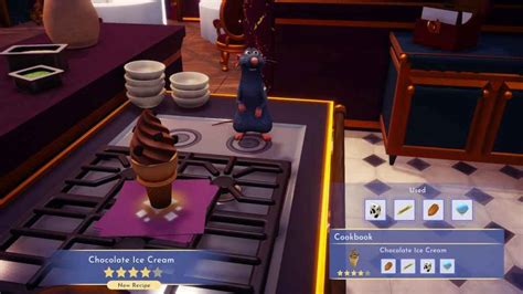 how to make chocolate ice cream in dreamlight valley