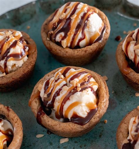 how to make cookie cups for ice cream