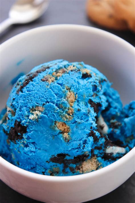 how to make cookie monster ice cream