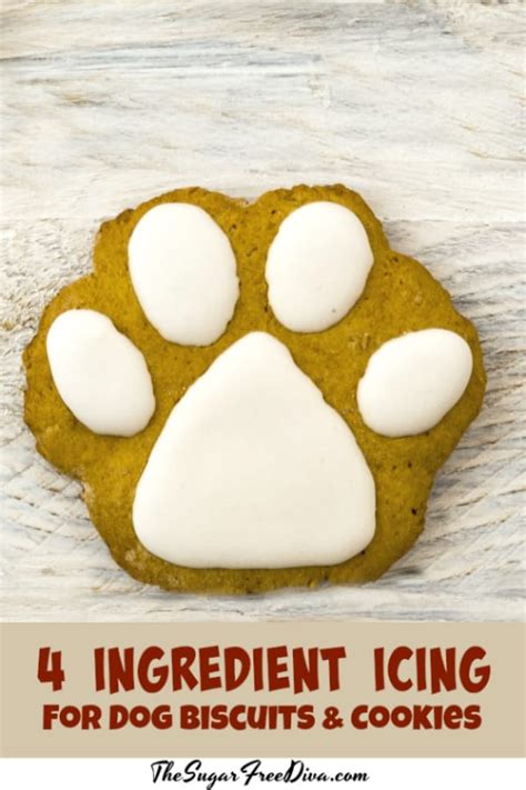 how to make dog biscuit icing