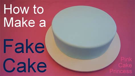 how to make fake cake icing