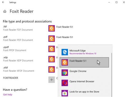 how to make foxit default, How to make foxit reader default