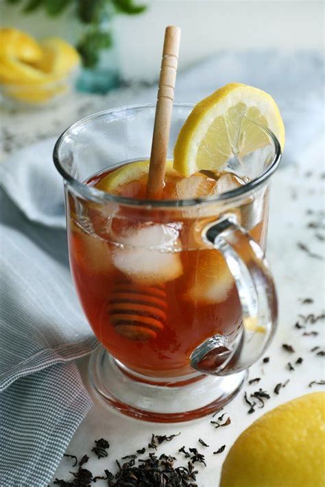 how to make herbal iced tea