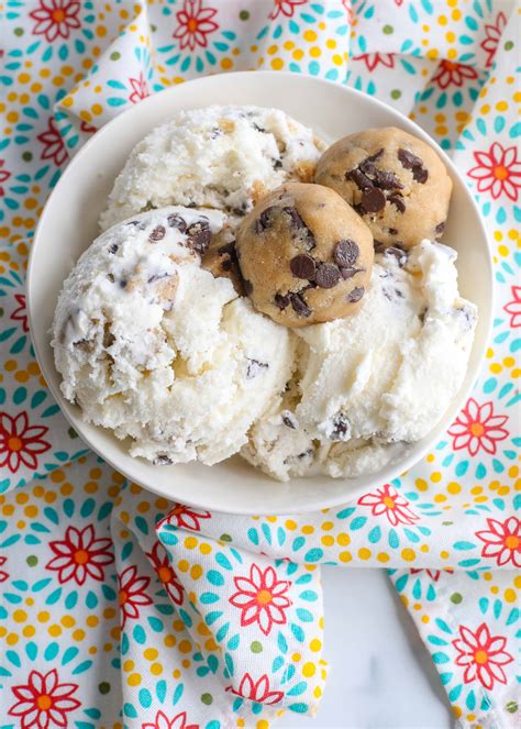 how to make homemade cookie dough ice cream
