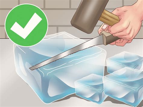 how to make ice blocks