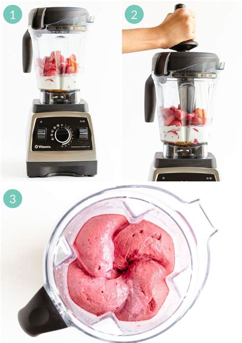 how to make ice cream in vitamix blender