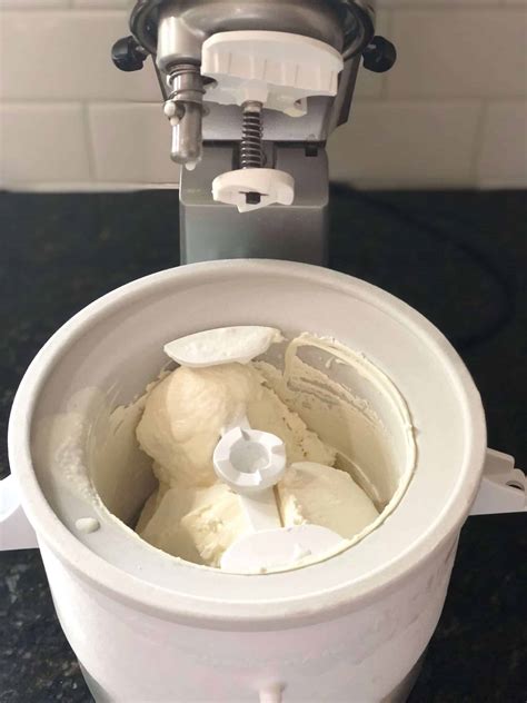 how to make ice cream kitchenaid mixer