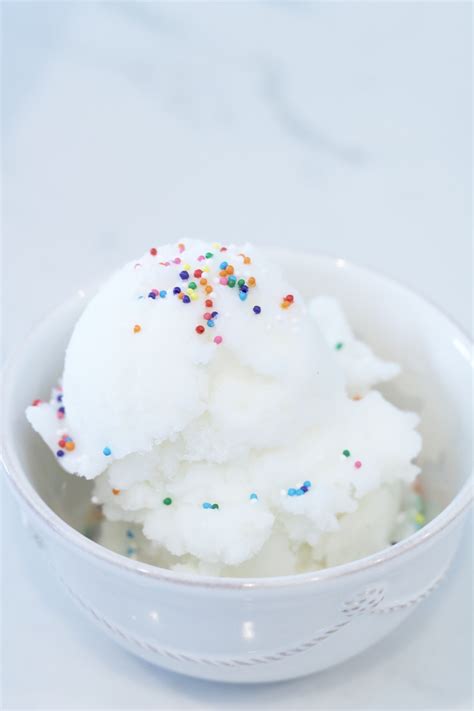 how to make ice cream snow