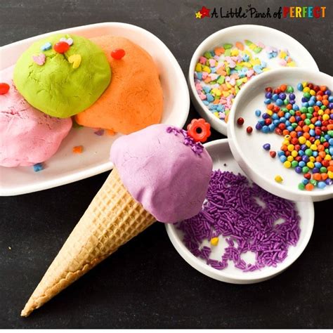 how to make ice cream with play-doh