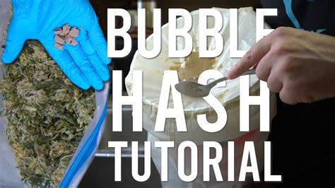 how to make ice water hash
