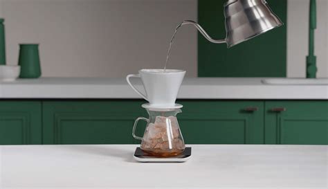 how to make iced pour over coffee