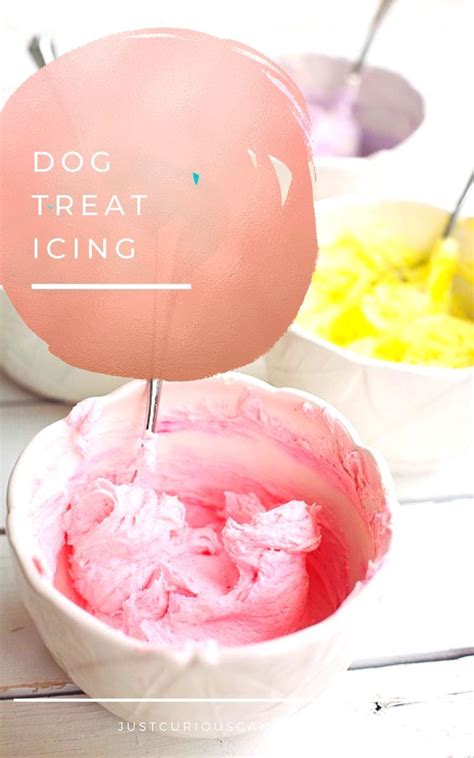 how to make icing for dogs