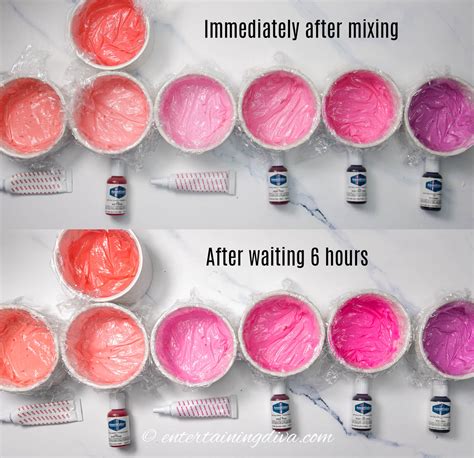 how to make icing pink