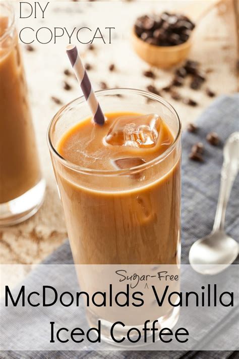 how to make mcdonalds vanilla iced coffee