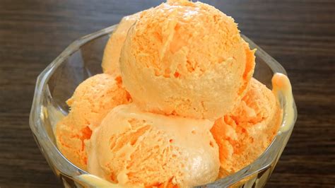 how to make orange ice cream