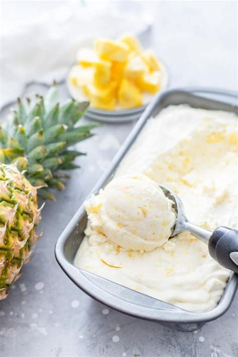 how to make pineapple ice cream topping