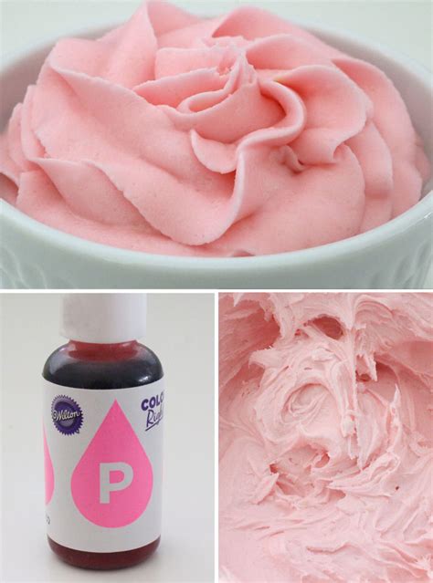 how to make pink icing with food coloring