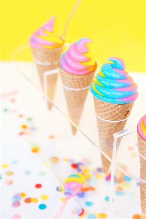 how to make rainbow ice cream
