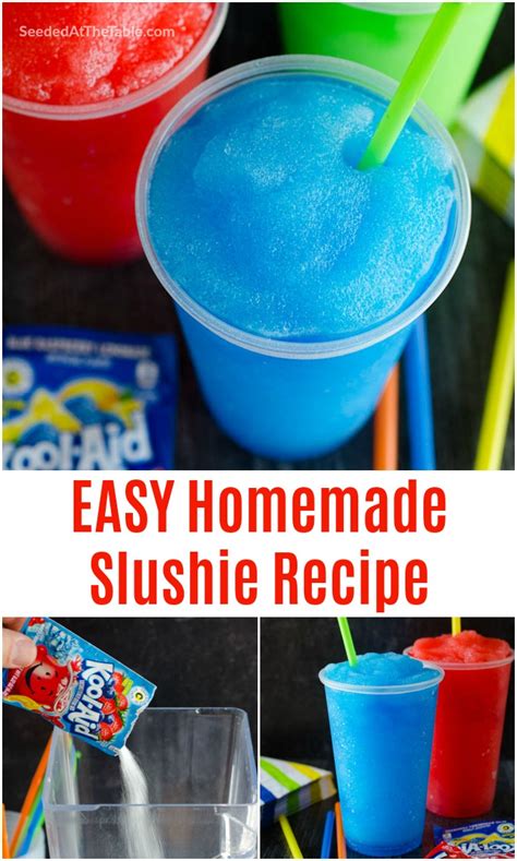 how to make slushie ice